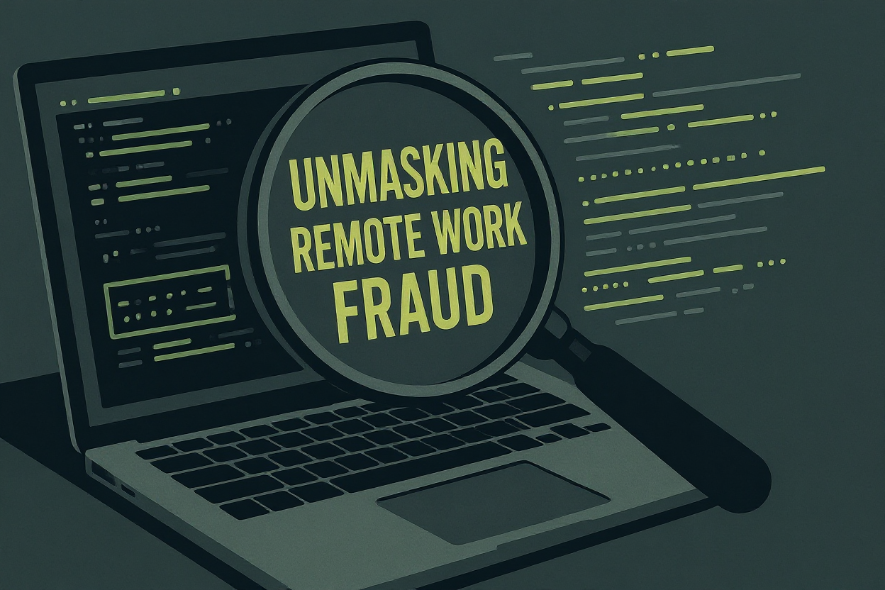 Unmasking Remote Work Fraud: A Guide for Employers and Investigators
