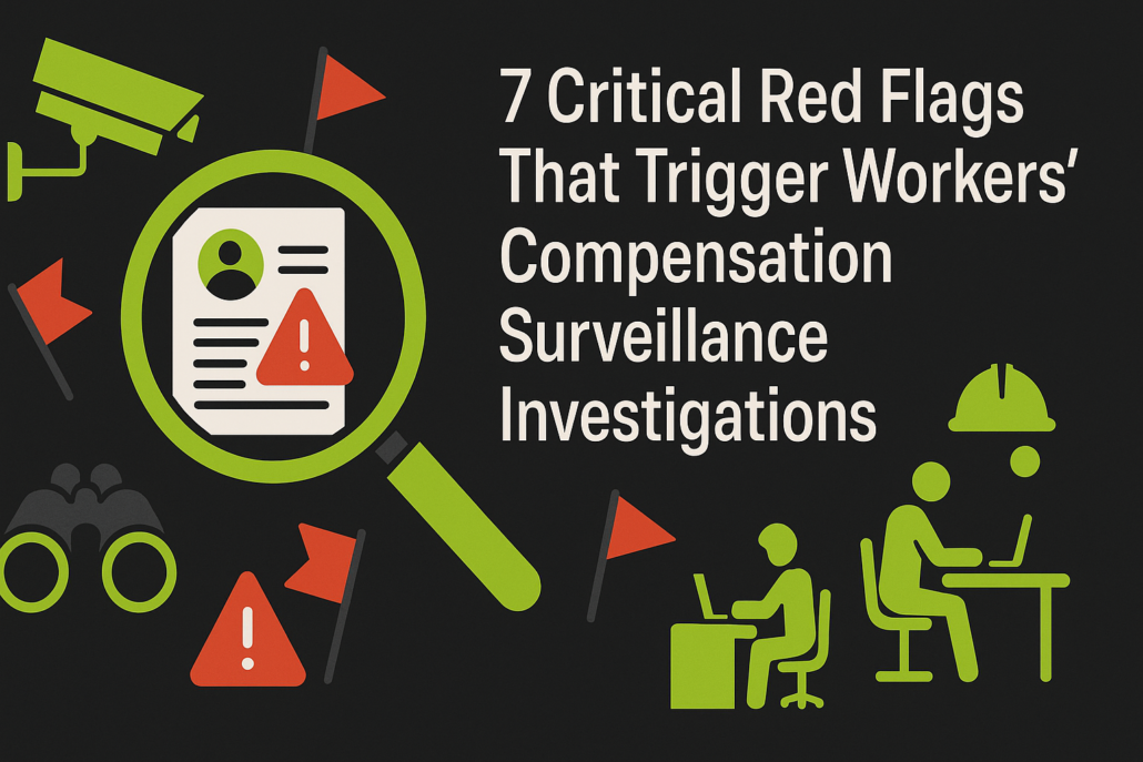 workers compensation surveillance red flags